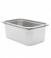 vidaXL Gastronorm Containers 2 pcs GN 1/1 200 mm Stainless Steel