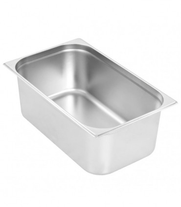 vidaXL Gastronorm Containers 2 pcs GN 1/1 200 mm Stainless Steel