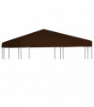 vidaXL Gazebo Top Cover 310 g/m² 3x3 m Brown