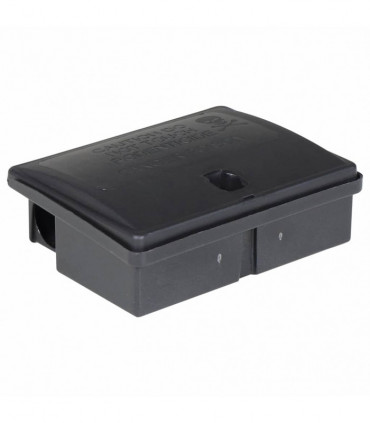 vidaXL Mouse Traps 20 pcs Black 13x10x4 cm