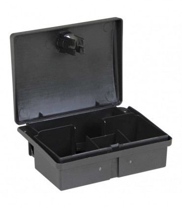 vidaXL Mouse Traps 20 pcs Black 13x10x4 cm