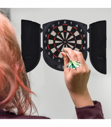Electronic Dartboard Set 26 Games and 185 Variations with 6 Darts
