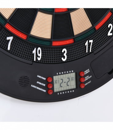 Electronic Dartboard Set 26 Games and 185 Variations with 6 Darts
