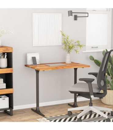 vidaXL Desk Top 100x60x2.5 cm Rectangular Solid Wood Acacia