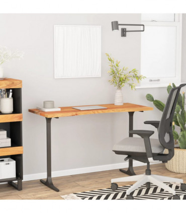 vidaXL Desk Top 110x60x2.5 cm Rectangular Solid Wood Acacia