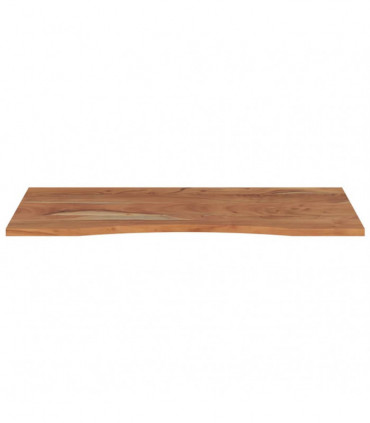 vidaXL Desk Top 110x60x2.5 cm Rectangular Solid Wood Acacia