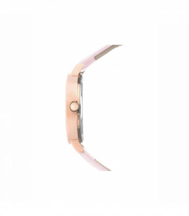 Sekonda Ladies Pink Bling Dial Leather Watch 2650