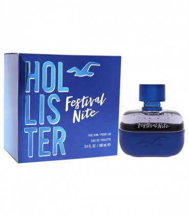 Hollister Festival Nite For Him Eau De Toilette Spray 100ml