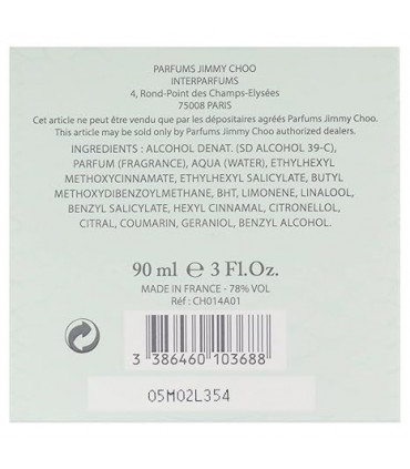 Jimmy Choo Floral Eau de Toilette Spray 90ml