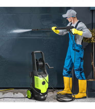 Outsunny 2200W Power Washer 170 Bar Pressure with Adjustable Nozzle