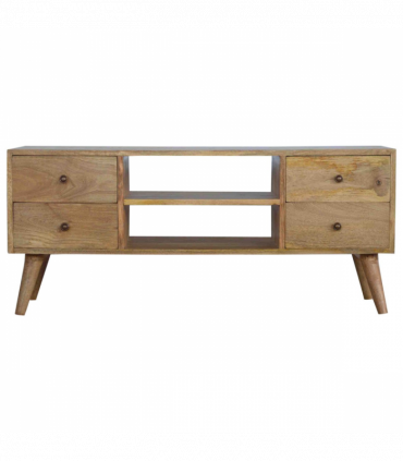 Artisan Furniture Solid Wood Nordic Entertainment Unit