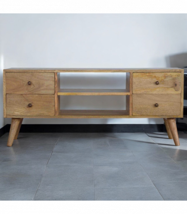 Artisan Furniture Solid Wood Nordic Entertainment Unit