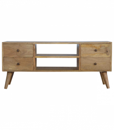 Artisan Furniture Solid Wood Nordic Entertainment Unit