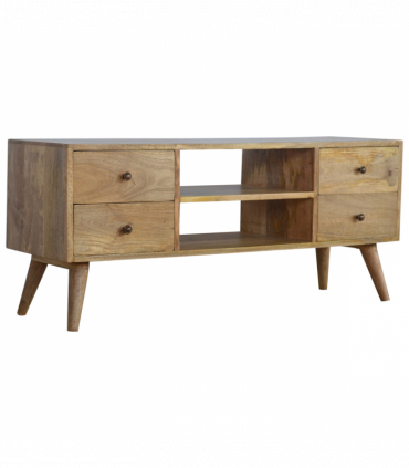 Artisan Furniture Solid Wood Nordic Entertainment Unit