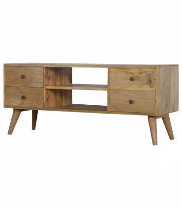 Artisan Furniture Solid Wood Nordic Entertainment Unit