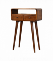 Artisan Furniture Solid Wood Mini Chestnut Console Table