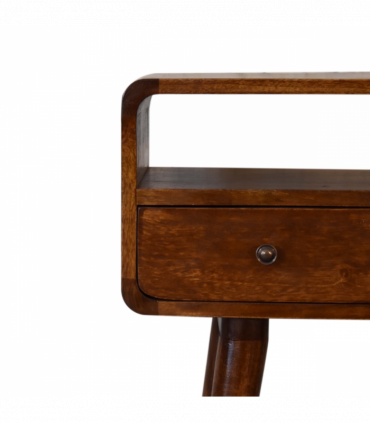 Artisan Furniture Solid Wood Mini Chestnut Console Table