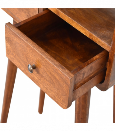 Artisan Furniture Solid Wood Mini Chestnut Console Table