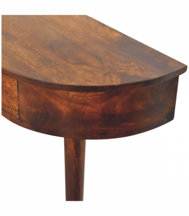 Artisan Furniture Solid Wood Backless Mounted Chestnut Console