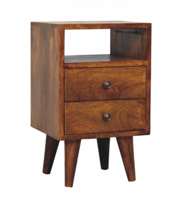 Artisan Furniture Solid Wood Mini Classic Chestnut Bedside