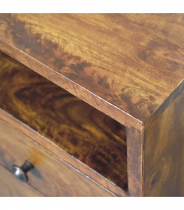 Artisan Furniture Solid Wood Mini Classic Chestnut Bedside