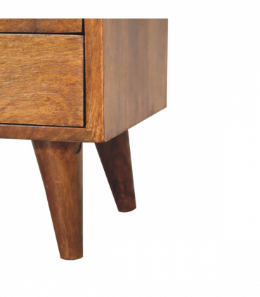Artisan Furniture Solid Wood Mini Classic Chestnut Bedside