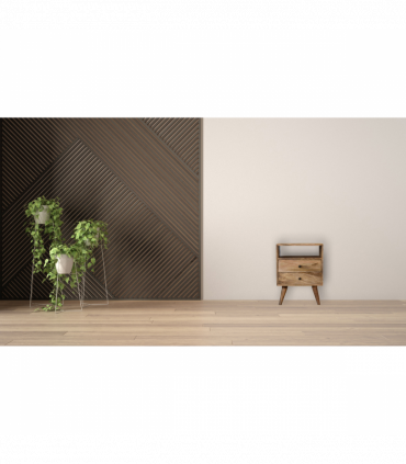 Artisan Furniture Solid Wood Classic Oak-ish Bedside