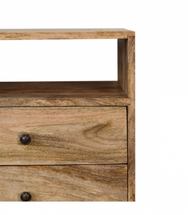 Artisan Furniture Solid Wood Classic Oak-ish Bedside