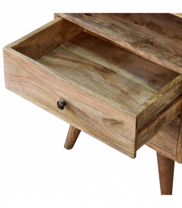 Artisan Furniture Solid Wood Classic Oak-ish Bedside