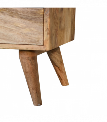 Artisan Furniture Solid Wood Classic Oak-ish Bedside