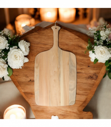 55CM WOODEN CHOPPING BOARD