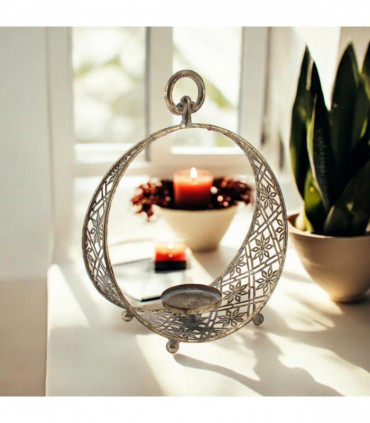 32CM METAL CANDLE HOLDER
