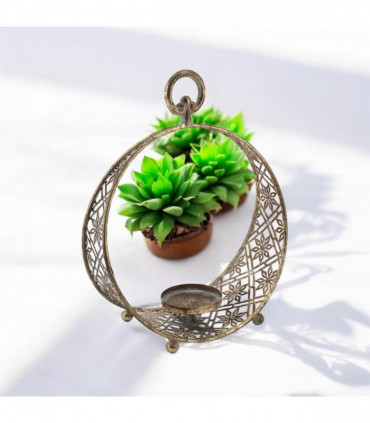 32CM METAL CANDLE HOLDER