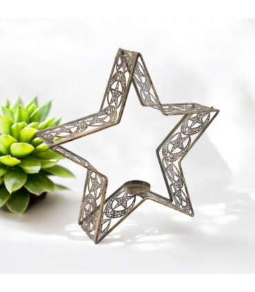 37CM METAL CANDLE HOLDER