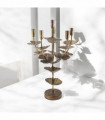 57CM GOLD METAL CANDLE HOLDER