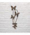 50CM METAL CANDLE HOLDER BUTTERFLY