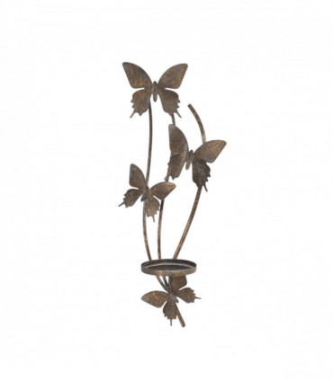 50CM METAL CANDLE HOLDER BUTTERFLY
