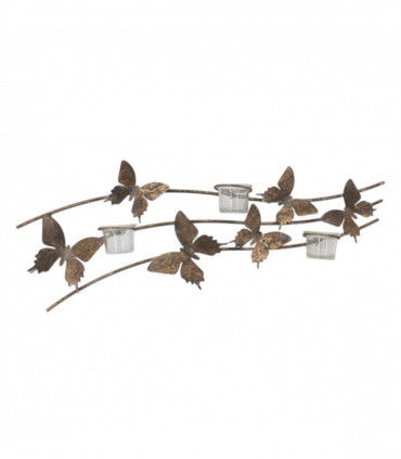 67CM METAL CANDLE HOLDER BUTTERFLY
