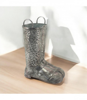 46CM METAL WELLINGTON BOOT UMBRELLA STAND