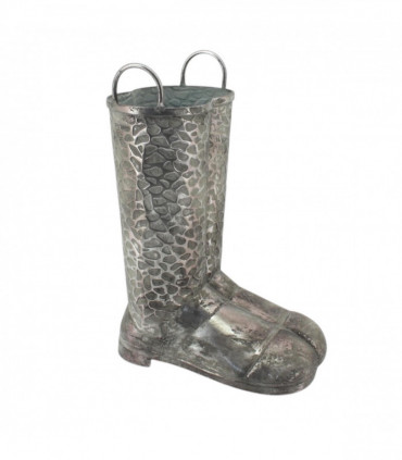 46CM METAL WELLINGTON BOOT UMBRELLA STAND