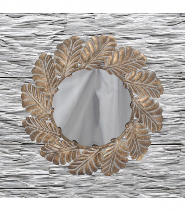 68CM ROUND METAL MIRROR