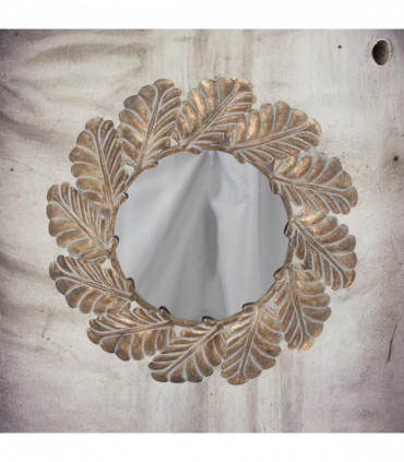 68CM ROUND METAL MIRROR