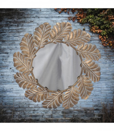 68CM ROUND METAL MIRROR