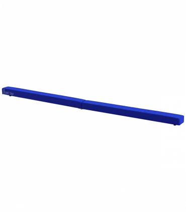 HOMCOM 2.1m Balance Beam Trainer Fold Performance Gymnastics, Blue