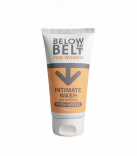 Below The Belt Female Intimate Wash, Fresh Breeze Scent 75ml