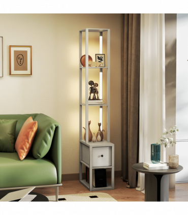 Bathroom Storage Cabinet-White