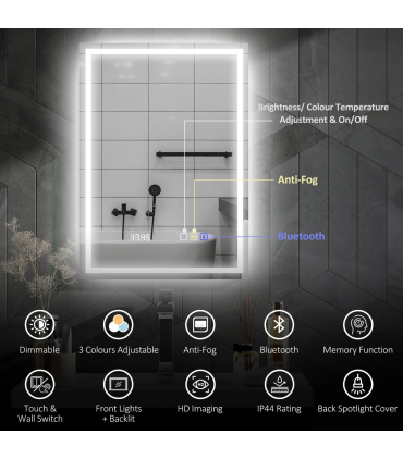 Bathroom Cabinet with Mirror