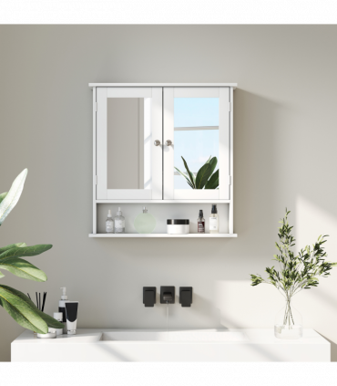 Bathroom Storage Cabinet-White