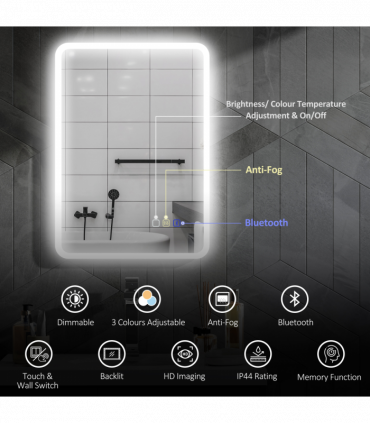 Bathroom Cabinet with Mirror