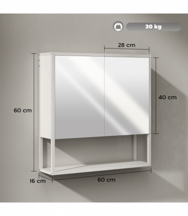 Bathroom Cabinet with Mirror